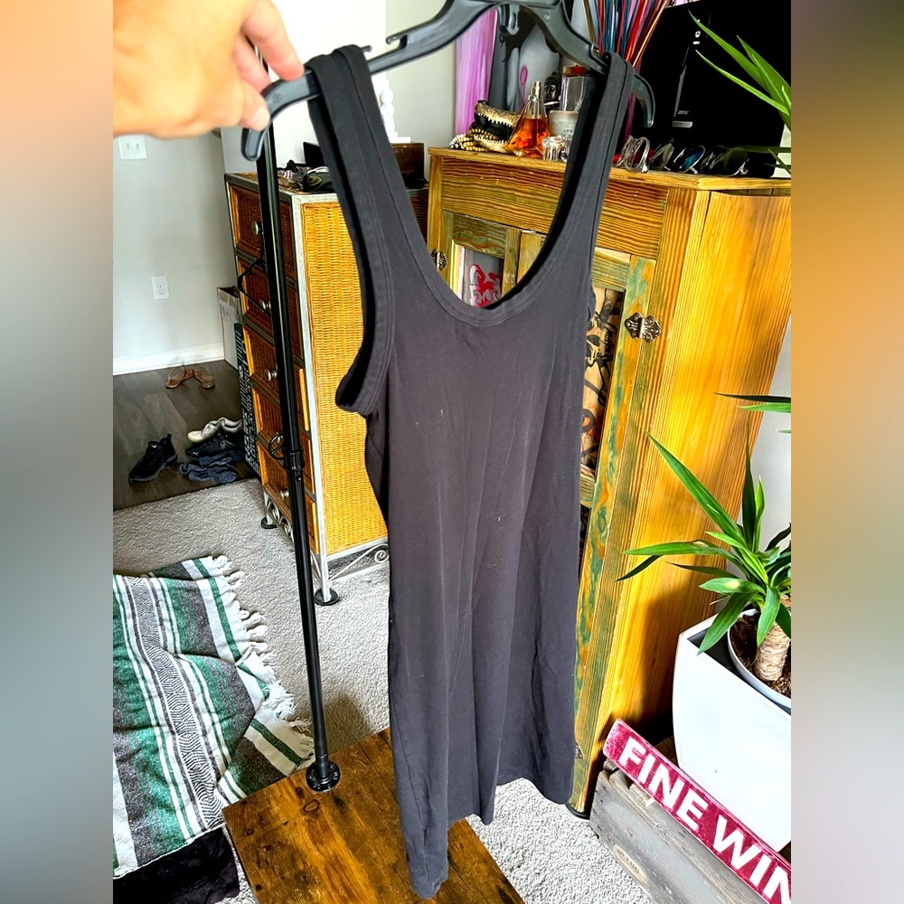 American Apparel Basic black dress